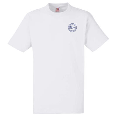 RWBSWC White Cotton T-Shirt - Navy Sails Graphic 2024 Thumbnail